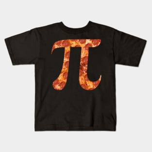 Pepperoni Pizza Pi Kids T-Shirt